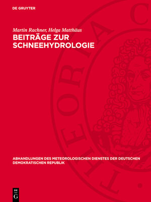 cover image of Beiträge zur Schneehydrologie